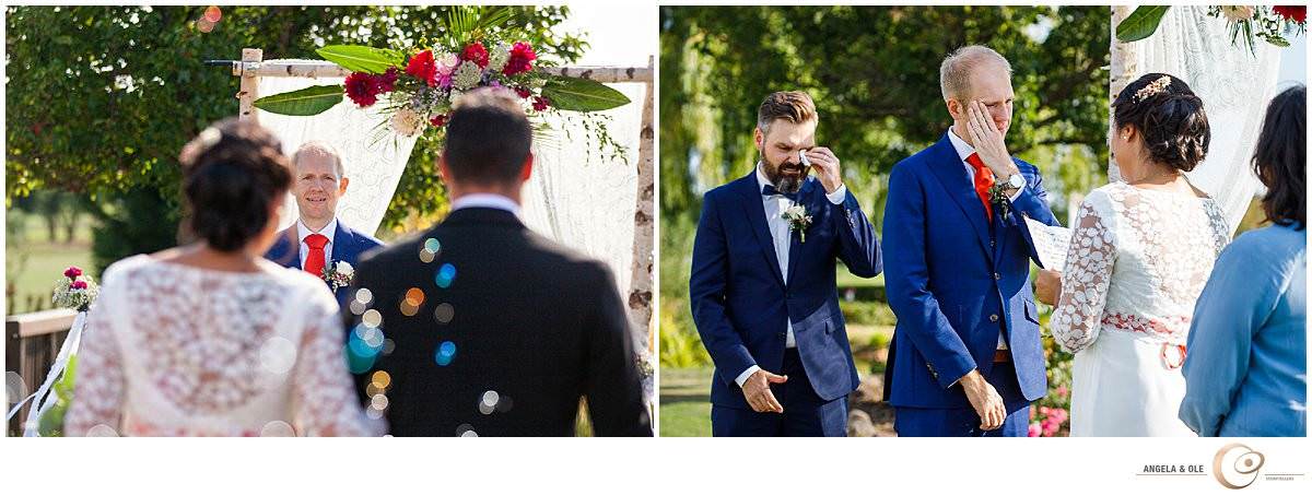 Hochzeit am alten fliess - Trauung